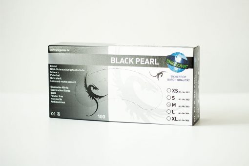 Nitrilhandschuh Unigloves® Black Pearl
